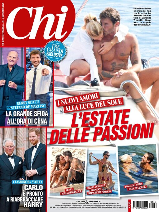 Title details for Chi by Mondadori Media S.p.A., S.L.L. - Available